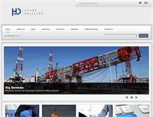 Tablet Screenshot of hydrodrilling.com